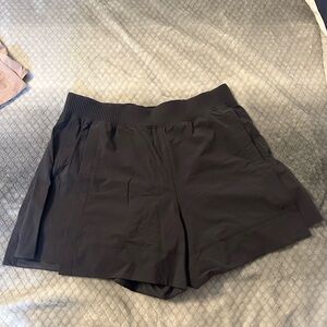 Women's Black Lululemon Shorts